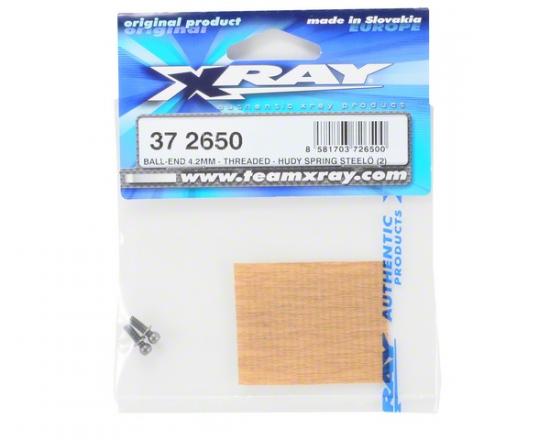 XRay Ball-End 4.2mm - Threaded - Hudy Spring Steel (2)
