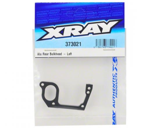 XRay Aluminium Rear Bulkhead - Left