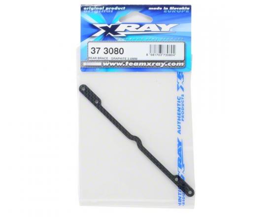 XRay Rear Brace - Graphite 2.0mm