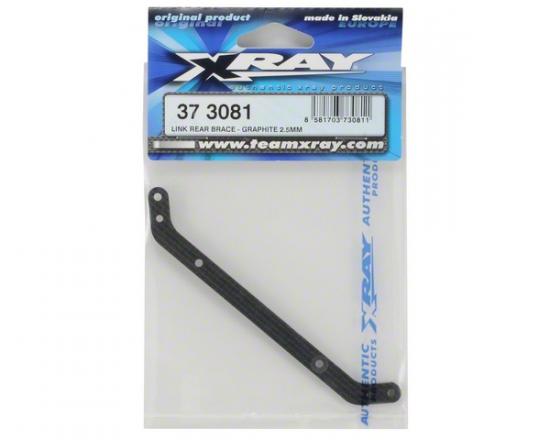 XRay Link Rear Brace - Graphite 2.5mm