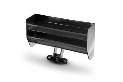 XRay X1 Composite Rear Wing - Lightweight + Wide - Black