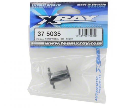 XRay X10 Aluminium Rear Wheel Hub - Right