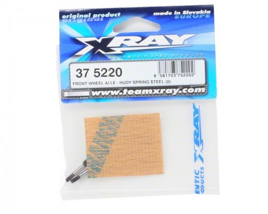 XRay Front Wheel Axle - Hudy Spring Steel (2)