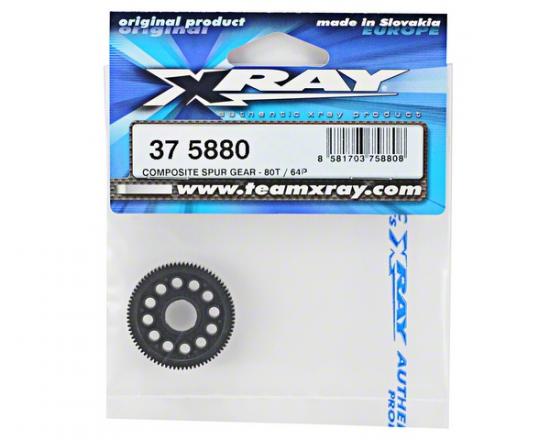 XRay Composite Spur Gear - 80T / 64P