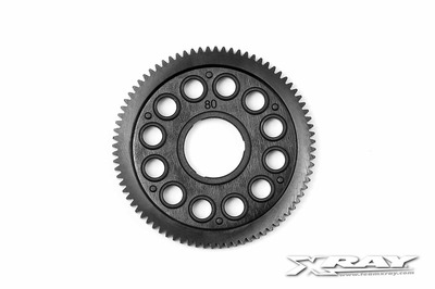 XRay Composite Spur Gear - 80T / 64P