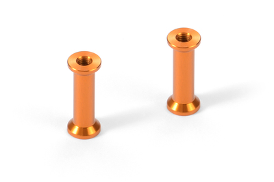 XRay Aluminium Mount 18.0mm - Orange (2)