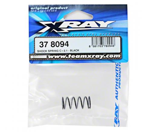 XRay Shock Spring C=2.1 - Black