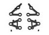 XRay Set Of Suspension Arms, Lower + Upper (2+1+1) - Hard