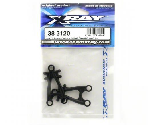 XRay Set Of Rear Lower Suspension Arms M18T (2)