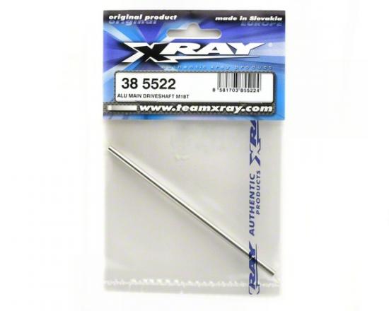 XRay Aluminium Main Driveshaft M18T, M18Mt