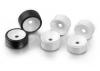 XRay Wheel Aerodisk M18 Pro (Hex Hub) - Rubber (2+2)
