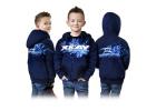 XRay Junior Sweater Hooded With Zipper - Blue (S) ** CLEARANCE **