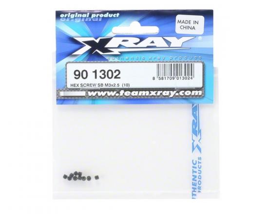 XRay Hex Screw Sb M3X2.5 (10)