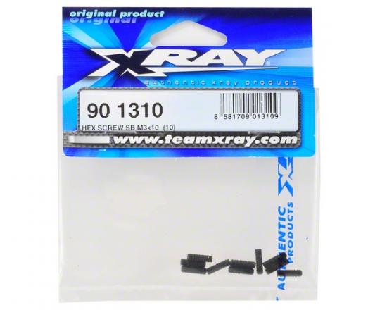 XRay Hex Screw Sb M3X10 (10) ** CLEARANCE **