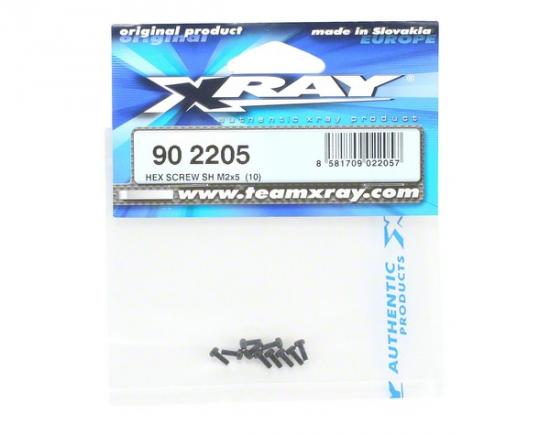 XRay Hex Screw SH M2X5 (10)