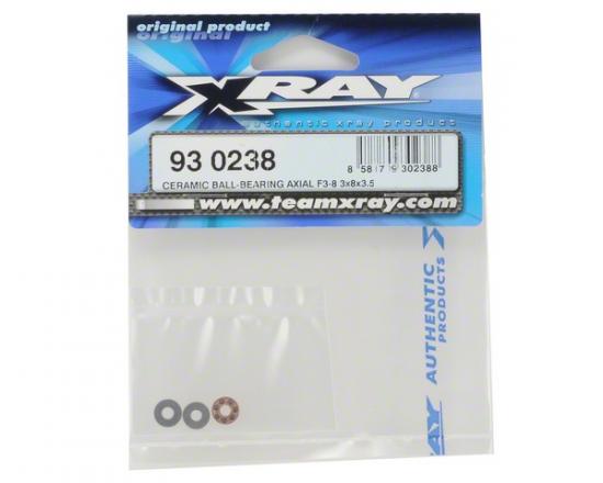 XRay Ceramic Ball Bearing Axial F3-8 3X8X3.5