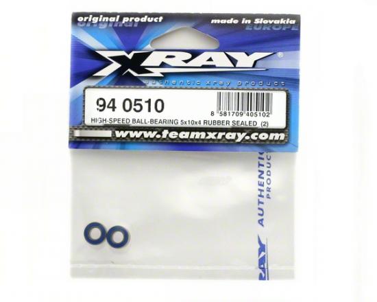 XRay High Speed Ball Bearing 5X10X4 Rubber Sealed (2)
