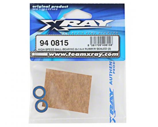XRay High Speed Ball Bearing 8X14X4 Rubber Sealed (2)