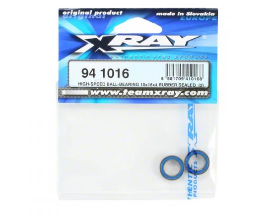 XRay High Speed Ball Bearing 10X16X4 Rubber Sealed (2)