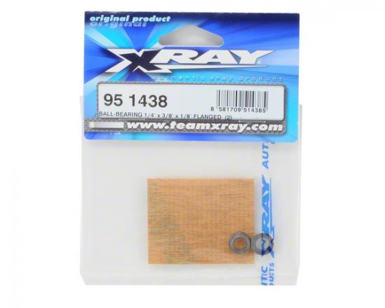 XRay Ball Bearing 1/4 X 3/8 X 1:8 Flanged (2)
