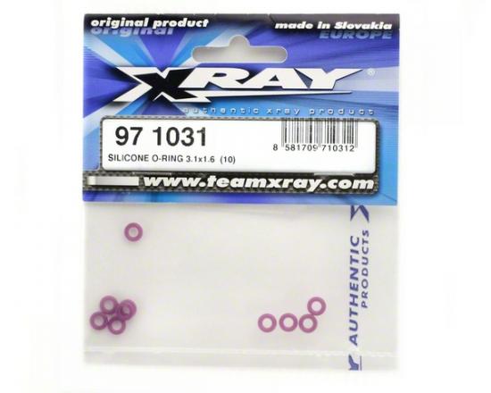 XRay Silicone O-Ring 3.1X1.6 (10)