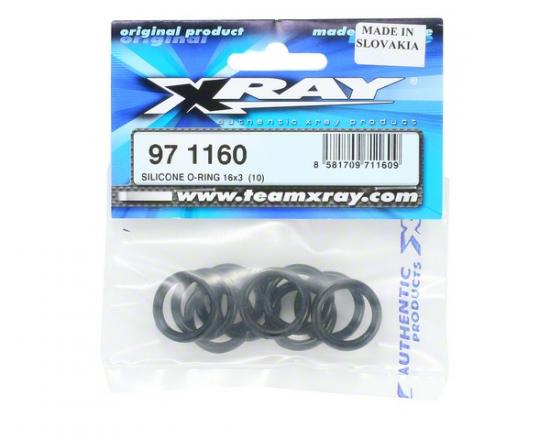 XRay Silicone O-Ring 16X3 (10)