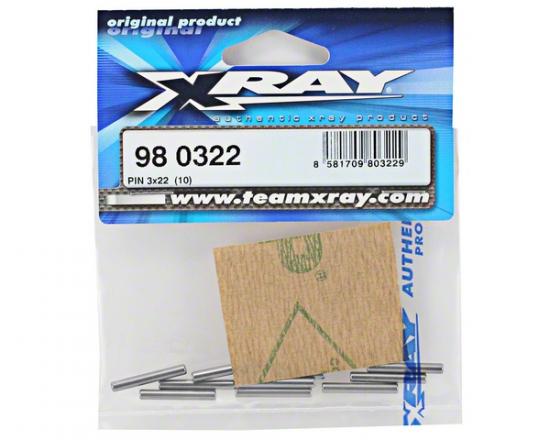 XRay Pin 3X22 (10)