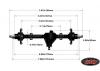 RC4WD Yota II Ultimate Scale Cast Axle (Front)
