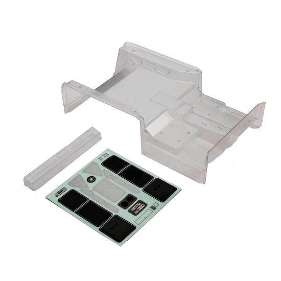 Early Ford Bronco Interior - Clear: SCX10 III