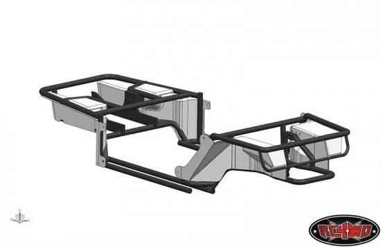 RC4WD Inner Fender Set for Axial Wraith — image 3 of 6