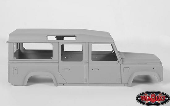 RC4WD Z-B0064 - RC4WD 1:10 Defender D110 Hard Plastic Body