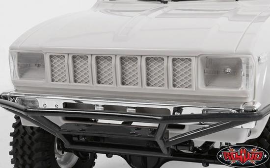 RC4WD Mojave II Cab Back Panels and Grill Parts Tree (Primer Gray)