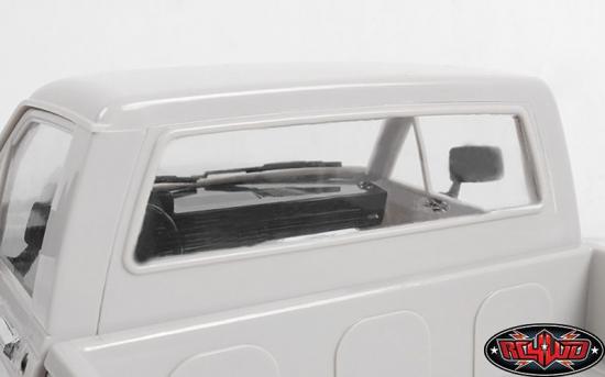RC4WD Mojave II Cab Back Panels and Grill Parts Tree (Primer Gray)
