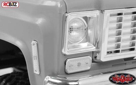RC4WD Chevrolet K5 Blazer Clear Lenses Lights Parts Tree Front Rear Side RC4WD