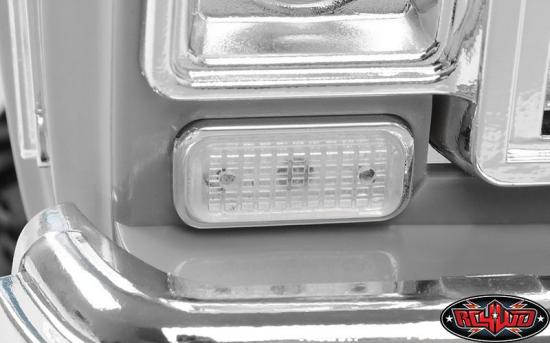 RC4WD Chevrolet Blazer Chrome Handles and LED Holder Parts Tree