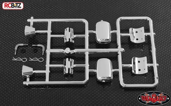 RC4WD Chevrolet Blazer Chrome Mirror and Rear Taillight Parts Assembly RC4WD