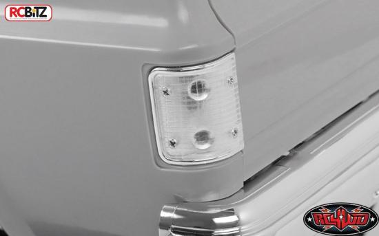 RC4WD Chevrolet Blazer Chrome Mirror and Rear Taillight Parts Assembly RC4WD
