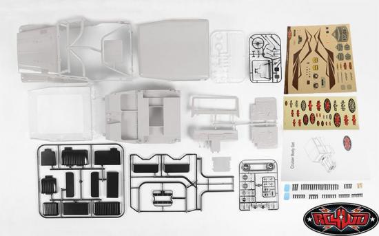 RC4WD Complete Cruiser Body Set For Gelande II