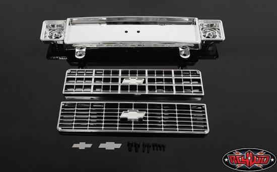 RC4WD Chevrolet Blazer Chrome Front Grill w/Optional Inserts