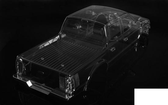 RC4WD 2001 Toyota Tacoma 4 Door Body for TF2 LWB 313MM/12.3