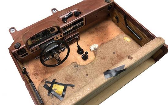 RC4WD Mojave II Two Door Complete Interior w/Metal Details RC4WD