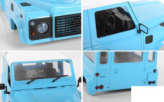 RC4WD D90 Body Set for 1:18 Gelande II (Blue)