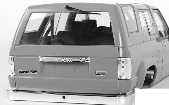 RC4WD 1985 Toyota 4Runner Clear Parts (A) RC4WD