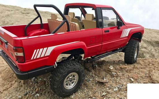 RC4WD Surf Stripes for 1985 4Runner Sheet - White RC4WD