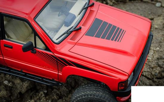 RC4WD Classic Stripes for 1985 4Runner Sheet (Grey) RC4WD