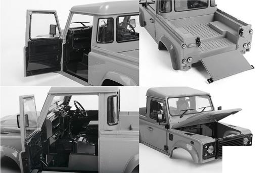 RC4WD 2015 Land Rover Defender D90 Body Set (275mm WB)