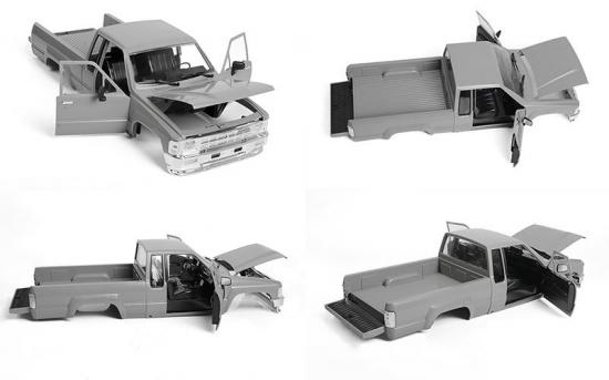 RC4WD 1987 Toyota XtraCab Hard Body Complete Set RC4WD