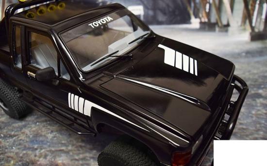 RC4WD Clean Stripes for 1987 Toyota Pickup (Black) RC4WD