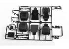 RC4WD 2015 Land Rover Defender D90 Front Seats and Dashboard Details RC4WD