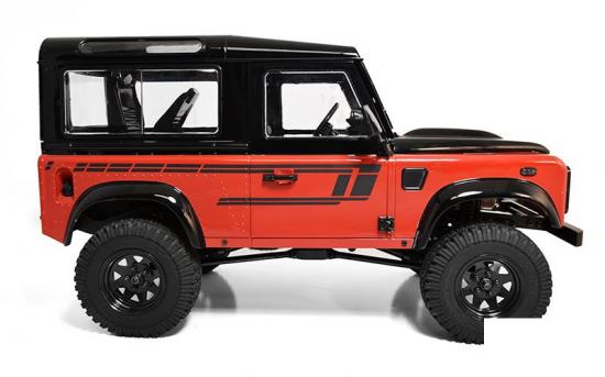 RC4WD ESCapade Stripes for Gelande II 2015 Land rover Defender D90 (Black) RC4WD